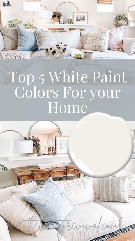 Top 5 White Paint Colors